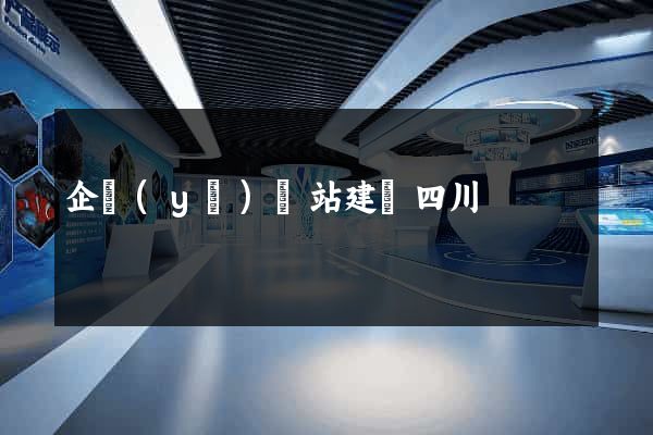 企業(yè)網站建設四川