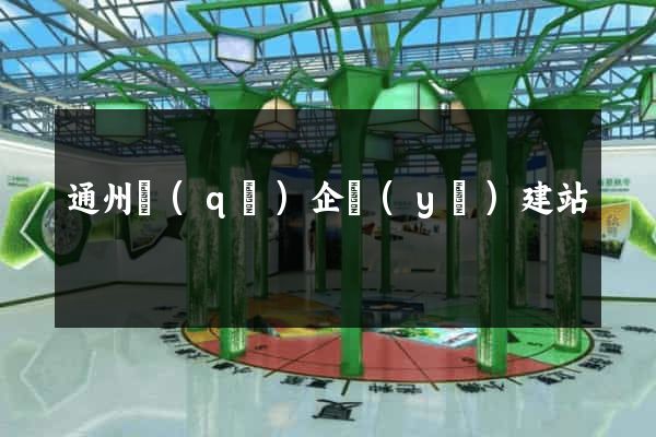 通州區(qū)企業(yè)建站